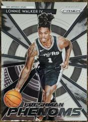 Lonnie Walker IV Basketball Cards 2018 Panini Prizm Freshman Phenoms Prices