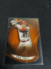 Mike Trout [Orange] #4 Baseball Cards 2022 Topps Chrome Black Prices