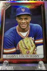 Darryl Strawberry [Red] #161 Baseball Cards 2021 Topps Gallery Prices