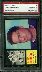 Roger Leclerc Football Cards 1962 Topps Prices