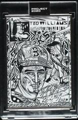 Ted Williams [Silver Frame Artist Proof] #9 Baseball Cards 2020 Topps Project 2020 Prices