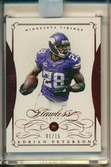 Adrian Peterson Football Cards 2015 Panini Flawless Prices