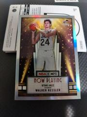 Walker Kessler [Holo] #19 Basketball Cards 2022 Panini Hoops Now Playing Prices