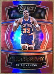 Patrick Ewing [Red Prizm] #19 Basketball Cards 2021 Panini Select Company Prices
