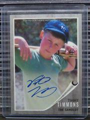 Timmy Timmons [Autograph Silver] Baseball Cards 2018 Topps Archives the Sandlot Prices