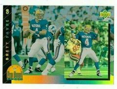 Brett Favre #PB14 Football Cards 1993 Upper Deck Pro Bowl Prices