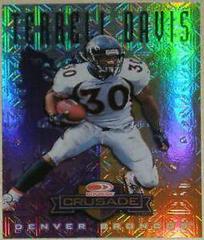 Terrell Davis [Purple] #8 Football Cards 1998 Leaf Rookies & Stars Crusade Prices