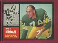 Hank Jordan Football Cards 1962 Topps Prices