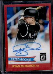 Ryan McMahon [Red] Baseball Cards 2018 Panini Donruss Optic Rated Rookie Retro 1984 Signatures Prices