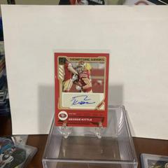 George Kittle [Red] Football Cards 2023 Panini Donruss Signature Marks Prices