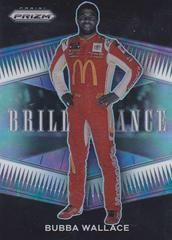 Bubba Wallace [Prizm] #B-14 Racing Cards 2022 Panini Prizm Nascar Brilliance Prices
