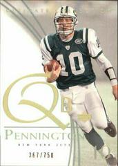 Chad Pennington Football Cards 2003 Ultimate Collection Prices