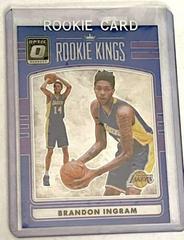 Brandon Ingram [Blue] Basketball Cards 2016 Panini Donruss Optic Rookie Kings Prices