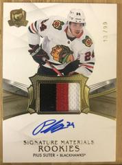 Pius Suter #SP-PS Hockey Cards 2020 Upper Deck The Cup Signature Materials Prices