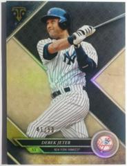 Derek Jeter [Onyx] #69 Baseball Cards 2017 Topps Triple Threads Prices