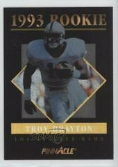 Troy Drayton #22 Football Cards 1993 Pinnacle Rookies Prices