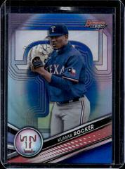 Kumar Rocker [Blue] Baseball Cards 2022 Bowman's Best Top Prospects Prices