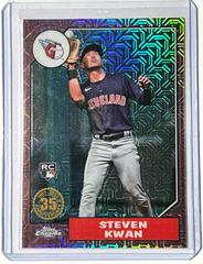 Steven Kwan [Red] #T87C-21 Baseball Cards 2022 Topps Update 1987 Chrome Prices