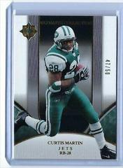 Curtis Martin [Gold] Football Cards 2006 Upper Deck Ultimate Collection Prices