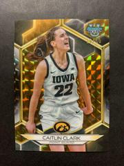Caitlin Clark [Geometric Gold Refractor] #30 Basketball Cards 2023 Bowman Best University Prices