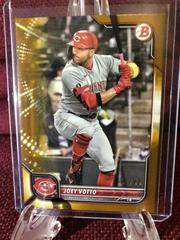 Joey Votto [Gold] #1 Baseball Cards 2022 Bowman Prices