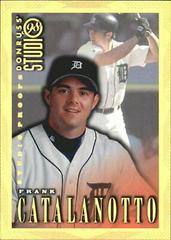 Frank Catalanotto #103 Baseball Cards 1998 Studio Prices