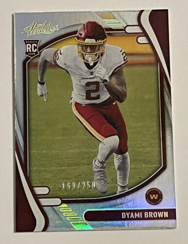 Dyami Brown #125 Prices | 2021 Panini Absolute | Football Cards