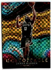 James Harden [Gold] #14 Basketball Cards 2022 Panini Select Unstoppable Prices