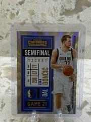 Luka Doncic [Cracked Ice Ticket] #85 Basketball Cards 2020 Panini Contenders Prices