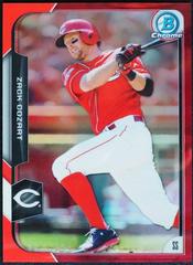 Zack Cozart [Red Refractor] #74 Baseball Cards 2015 Bowman Chrome Prices