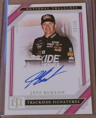 Jeff Burton #TS-JB Racing Cards 2021 Panini National Treasures NASCAR Trackside Signatures Prices