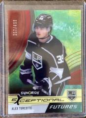 Alex Turcotte [Red] #EF-AT Hockey Cards 2021 Upper Deck Synergy Exceptional Futures Prices