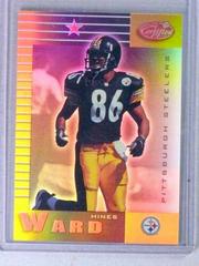 Hines Ward [Mirror Gold] Football Cards 1999 Leaf Certified Prices