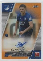 Angelo Stiller [Orange] Soccer Cards 2021 Topps Chrome Bundesliga Autographs Prices