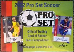Hobby Box Soccer Cards 2022 Pro Set Autographs Prices