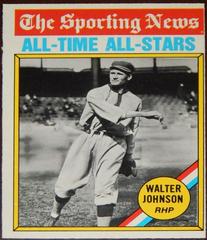 Walter Johnson [All Time All Star] #349 Baseball Cards 1976 O Pee Chee Prices