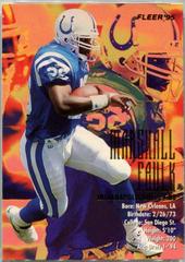 Marshall Faulk Football Cards 1995 Fleer Prices