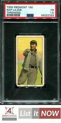 Nap Lajoie [Throwing] #NNO Baseball Cards 1909 T206 Piedmont 150 Prices