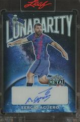 Sergio Aguero #LR-SA1 Soccer Cards 2022 Leaf Metal Lunararity Autographs Prices