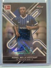 Armel Bella Kotchap [Black] Soccer Cards 2021 Topps Finest Bundesliga Autographs Prices