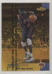 Patrick Ewing [Gold Refractor] Basketball Cards 1999 Finest Prices