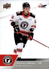 Zachary Bolduc #3 Hockey Cards 2022 Upper Deck CHL Prices