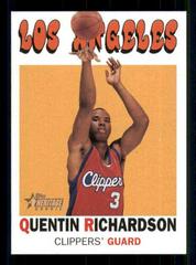 Quentin Richardson #42 Basketball Cards 2000 Topps Heritage Prices