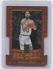 Jayson Tatum [Orange Die-Cut] #16 Basketball Cards 2023 Donruss Elite Series Prices