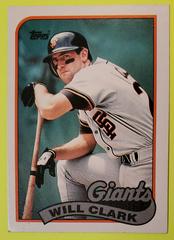 Will Clark #660 Baseball Cards 1989 Topps Tiffany Prices