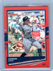 Aaron Judge [Press Proof] #111 Baseball Cards 2020 Panini Donruss Prices