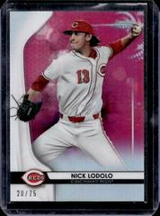 Nick Lodolo [Pink Refractor] #BPR-10 Baseball Cards 2020 Bowman Sterling Prices