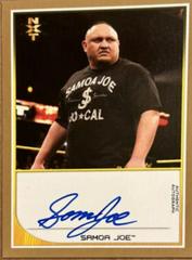 Samoa Joe [Bronze] Wrestling Cards 2016 Topps WWE Road to Wrestlemania Autographs Prices