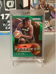 A'ja Wilson [Prizm Green] #11 Basketball Cards 2020 Panini Prizm WNBA Fearless Prices