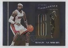 Lebron James Basketball Cards 2012 Panini Brilliance Magic Numbers Prices
